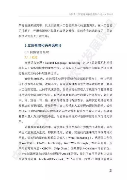 中国人工智能开源软件发展白皮书 聚焦人工智能基础软件的创新与未来